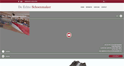 Desktop Screenshot of deechteschoenmaker.nl